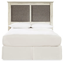 Load image into Gallery viewer, Cambeck Queen Upholstered Panel Headboard with Dresser
