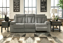 Load image into Gallery viewer, Mitchiner REC Sofa w/Drop Down Table
