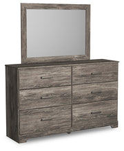 Load image into Gallery viewer, Ralinksi Twin Panel Bed with Mirrored Dresser and Nightstand
