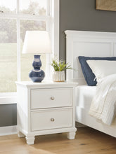 Load image into Gallery viewer, Fortman California King Panel Bed with Mirrored Dresser, Chest and 2 Nightstands

