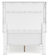 Load image into Gallery viewer, Fortman Twin Panel Bed with Mirrored Dresser and 2 Nightstands

