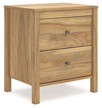 Load image into Gallery viewer, Bermacy Two Drawer Night Stand
