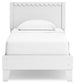 Hallityn  Panel Platform Bed